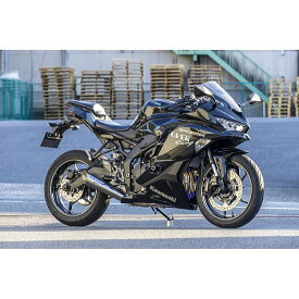 【OVERRACING】25-86-02 ZX-25R/SE(20-22) フルチタン メガホン フルエキゾーストマフラー 4-2-1 政府認証 オーヴァーレーシング オーバーレーシング