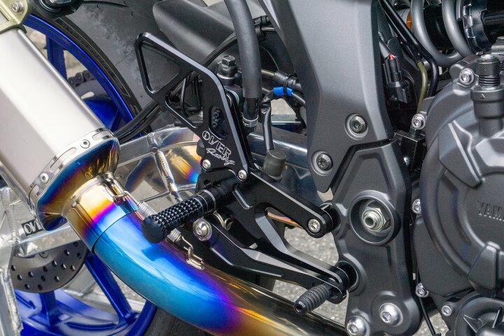 楽天市場】【OVER RACING】51-44-01B YZF-R7(22-) バックステップ 4 