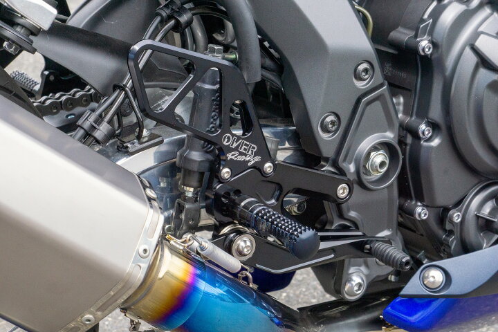 楽天市場】【OVER RACING】51-44-01B YZF-R7(22-) バックステップ 4 