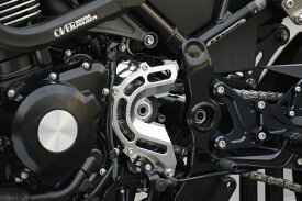 【OVERRACING】57-71-11 スプロケットカバー チェンジアシスト付 シルバー Z900RS バイク オーヴァーレーシング オーバーレーシング
