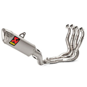 【アクラポビッチ】AKRAPOVIC S-S10R11-APLT レース専用 フルエキゾーストマフラー チタン (SUZUKI : GSX-R1000 '17-23) バイク 一般公道使用不可 (P)