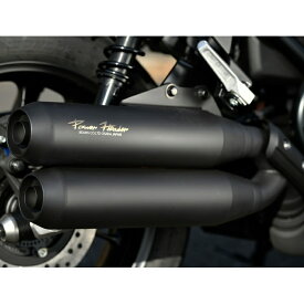 【BEAMS】G1020-23-001 ビームス (HONDA : CL250 / Eクラッチ) [8BK-MC57] パワーヘッダー Wマットブラック スリップオンマフラー 政府認証 JMCA バイク ホンダ