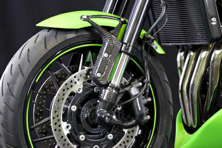 楽天市場】エーテック Z900RS フロントフォークキャリパーカバー 左右 
