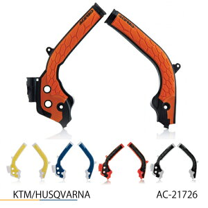 yACERBISzAC-21726 A`FrX X-GRIP FRAME PROTECTOR (KTM : EXC250/F/TPI f18-19 ) (HUSQ : FE/TE f17-19 ) oCN t[K[h It[h Gf[