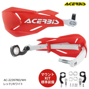 �yACERBIS�zAC-22397RD/WH �A�`�F���r�X X-FACTORY�n���h�K�[�h (���b�h/�z���C�g) �}�E���g�L�b�g�W������ �o�C�N �I�t���[�h �G���f���[�� ���g�N���X (AcMKit)