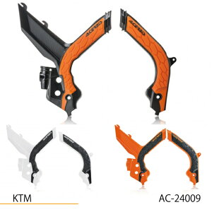 yACERBISzAC-24009 A`FrX X-GRIP FRAME PROTECTOR (KTM : EXC150TPI/250TPI/300TPI '20-22AEXC-F250/350/450/500 '20-22AXC-W150TPI/250TPI/300TPI '20-22AXCF-W350/500 '20-22) oCN t[K[h It[h Gf[