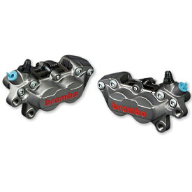 【brembo】ブレンボ 4ポット キャスティングキャリパー 40mmピッチ チタン (左 : 20.5165.79 / 20-5165-79) (右 : 20.5165.89 / 20-5165-89) バイク ブレーキキャリパー