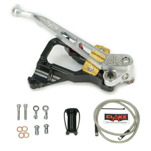 【CLAKE】CL-2007 クラーイク SLRレフトハンドルブレーキ HPケーブルバンジョーKIT リア リア NISSINマスター レーシングパーツ バイク ハードエンデューロ クラーク クライク (CL-200SLR)