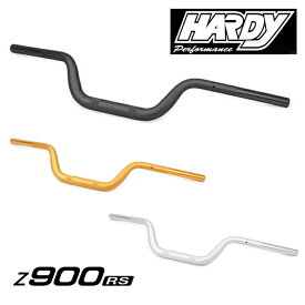 【HARDY】HB4ERS ハーディ アルミテーパーハンドルバーMEDIUM Z900RS KAWASAKI バイク ROUGH&ROAD ラフ＆ロード