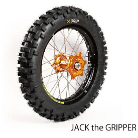 【X-GRIP】XG-2103 JACK the GRIPPER ジャック ザ グリッパー 18インチ (140/80-18 M/C 70M TT M+S SOFT バイク オフロードタイヤ エンデューロ
