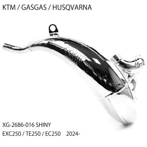 []yX-GRIPzXG-2686-016 GbNXObv EXHAUST PIPE `o[ SHINY (KTM/HUSQVARNA/GASGAS) oCN }t[ GL][XgpCv GLpC It[h Gf[