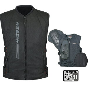 [�T�C�Y�����\]�y���t�A���h���[�h�zRR10061 �{�f�B�[�v���e�N�^�[�x�X�g (�u���b�N���S) ���E�e���E�w���p�b�h�W������ �o�C�N �C���i�[ �A�E�^�[ �I�[���V�[�Y�� ROUGH��ROAD ���t�����[�h (