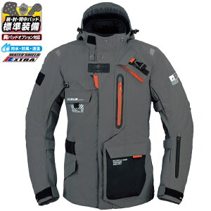 [�T�C�Y�����\]�y���t�A���h���[�h�zRR7252 �E�H�[�^�[�V�[���h�R�}���h�W���P�b�g (�O���[) �o�C�N�W���P�b�g �h���E�h���E������ �p�[�J�[ ROUGH��ROAD ���t�����[�h