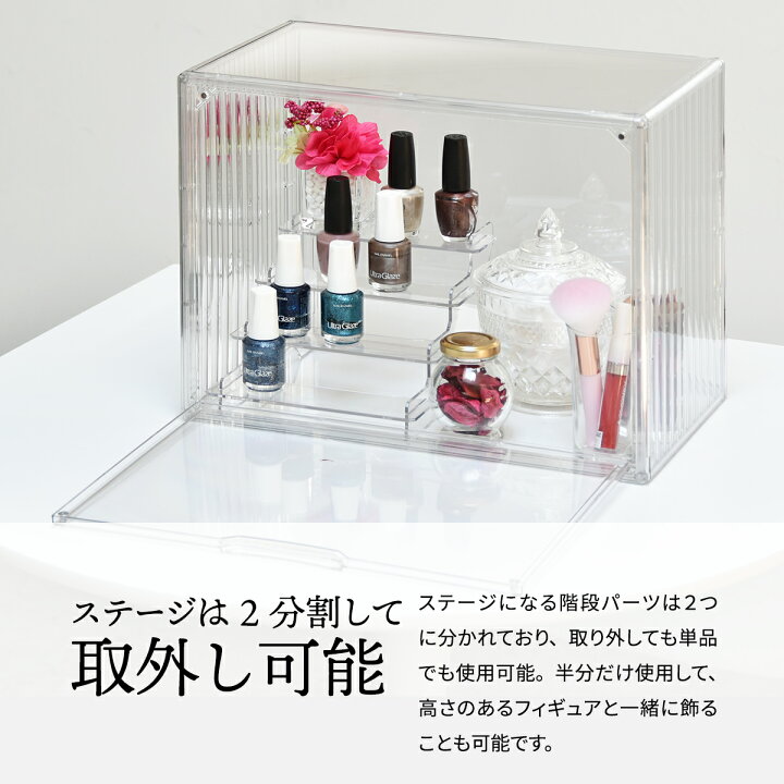 楽天市場】【エントリーで全品+9倍】ディスプレイケース 【6個セット 
