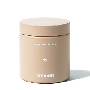 yz DROPGROOMING X^CON[Cgz[h / STYLING CREAM LIGHT HOLD 12 hbvO[~O yA[ wAN[ p[}wA