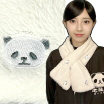 楽天市場】パンダ ぬいぐるみ（マフラー・スカーフ｜バッグ・小物 