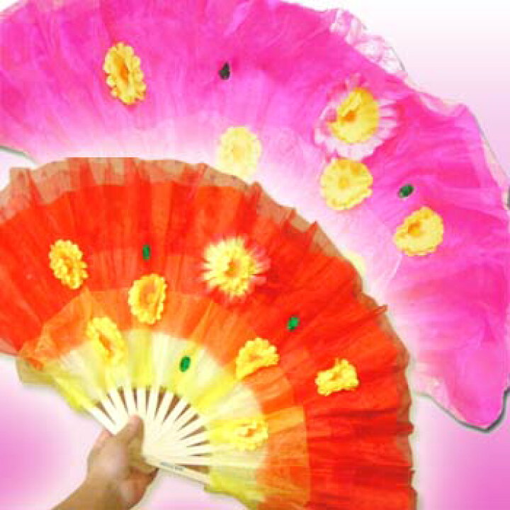 楽天市場 中国舞踏黄花舞い扇子 大扇子 大き目センス 踊り 舞扇子 激安 演舞扇 よさこい プレゼント 外国 扇子 舞踊 お土産 贈答 中国 ダンス イベント パーティー Ro0813 パンダまん老維新中華街大通り本店