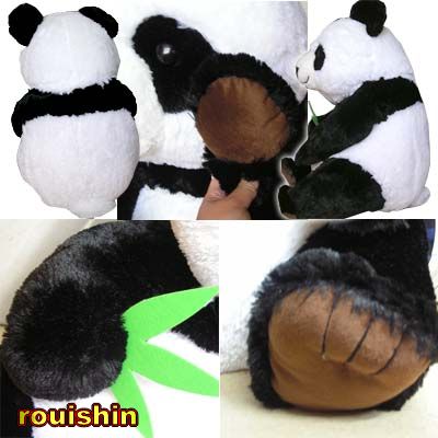 楽天市場】笹を食べる シンフー パンダ ぬいぐるみ3L 幸福 大熊猫