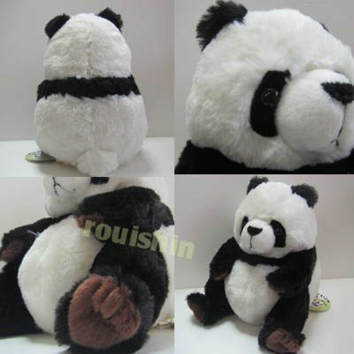 楽天市場 Moffly パンダヌイグルミ 座り Sサイズ モフリー もふりーぬいぐるみ ぱんだ グッズ 中国 中華街 可愛い シャンシャン 香香 赤ちゃん 雑貨 リアル プレゼント ギフト 誕生日 Ro0917 パンダまん老維新中華街大通り本店