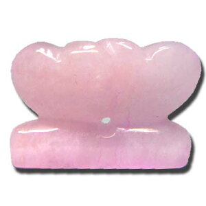 天然石 ローズクォーツ ツインハート (小) |天然石,パワーストーン,激安,爆安,超安,中国,中華街,レトロ,雑貨,ノスタルジック,横濱,お土産,ギフト,プレゼント ro0817