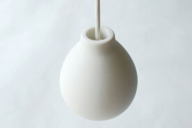 信楽焼き（しがらきやき）の照明 AR Piece TOU-LIGHT small 陶ライト スモール白い陶器の照明 信楽焼 ペンダントランプ 和照明：