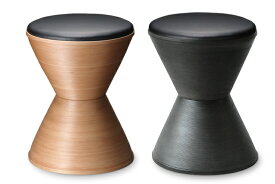 BUNACO stool leatherブナコ スツール 本革 ブラックレザー【ポイント】：