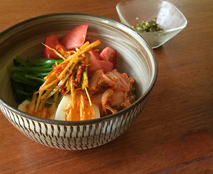 楽天市場】小鹿田焼（おんたやき） 丼 5寸 深どんぶり飛び鉋 五寸 