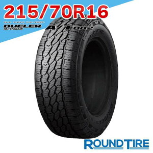 【タイヤ交換可能】1本 16インチ 215/70R16 100S OWL アウトラインホワイトレター デューラー AT002 A/T AT 002 BRIDGESTONE ブリヂストン サマー