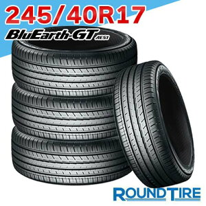 �y�^�C�������\�z 4�{�Z�b�g 17�C���` 245/40R17 91W ���R�n�} AE51 �u���[�A�[�X GT BlueEarth YOKOHAMA �T�}�[�^�C���P�i