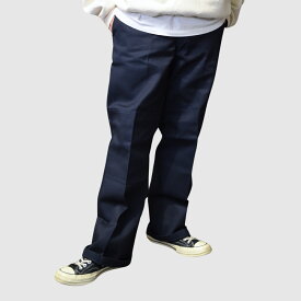 ディッキーズ ダブルニー 85283 パンツメンズ チノパン ズボン 作業着 Dickies オリジナル ストリート ブラック ブラウン ネイビー 32レングス 太め ルーズフィット デート