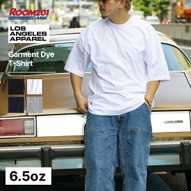 ロサンゼルスアパレル 半袖Tシャツメンズ 1801GD 6.5オンス S/S ブランド ロスアパ服 シンプル 無地 おしゃれ オフィスカジュアル 涼しい