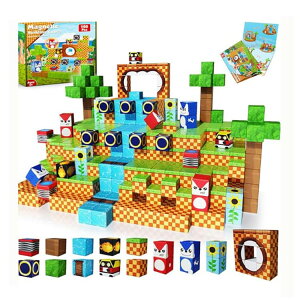 �}�O�l�b�g�u���b�N �}�C�N���� �a���� 100PCS �S13�� �}�C�N�����~�j�t�B�O �~�j�t�B�M���A�t ���̎q �{�[�h�Q�[�� ���� �ςݖ� �}�O�l�b�g �L���[�u �m��ߋ� �j�̎q �u���b�N �S13�� �}�O�l