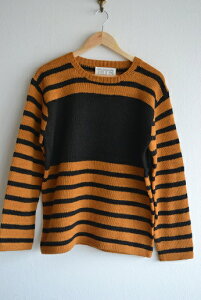 �y���������zBo's Glad Rags(�{�[�Y�O���b�h���O�X)�`BLANK-TRUNK MARINER'S BORDER CARAMEL�`