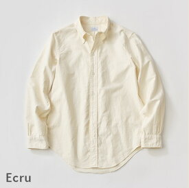 【送料無料】Far East Manufactureing(エフイーエム)〜Oxford B.D Shirts Ecru〜