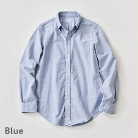 【送料無料】Far East Manufactureing(エフイーエム)〜Oxford B.D Shirts Blue〜