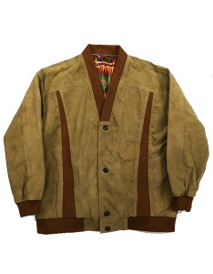 �y���������zNasngwam(�i�X���O����)�`ROOT LEATHER CARDIGAN�`