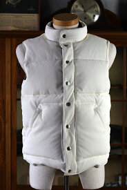 【送料無料】FINE CREEK & CO(ファインクリークアンドコー)〜Law Deerskin Vest White〜
