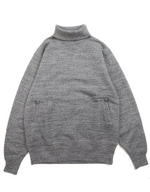 【送料無料】FREEWHEELERS(フリーホイーラーズ)〜TURTLE NECK SWEAT SHIRT G.CHARCOAL GRAY〜