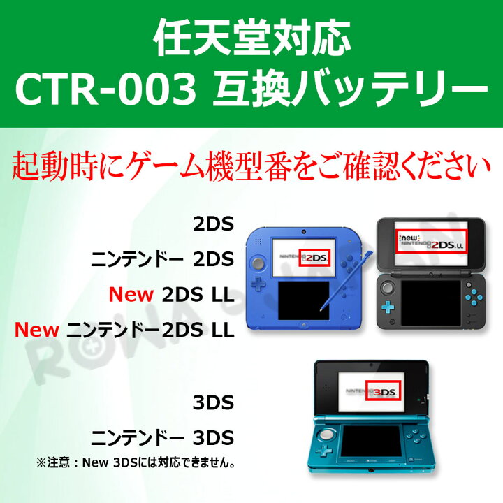 楽天市場 充電器セット ニンテンドー 3ds Ctr 001 Ctr 003 Wii U Pro コントローラー Wup 005 互換 バッテリー Nintendo 任天堂 ゲーム機バッテリー 工具付き ｒｏｗａ ｊａｐａｎ