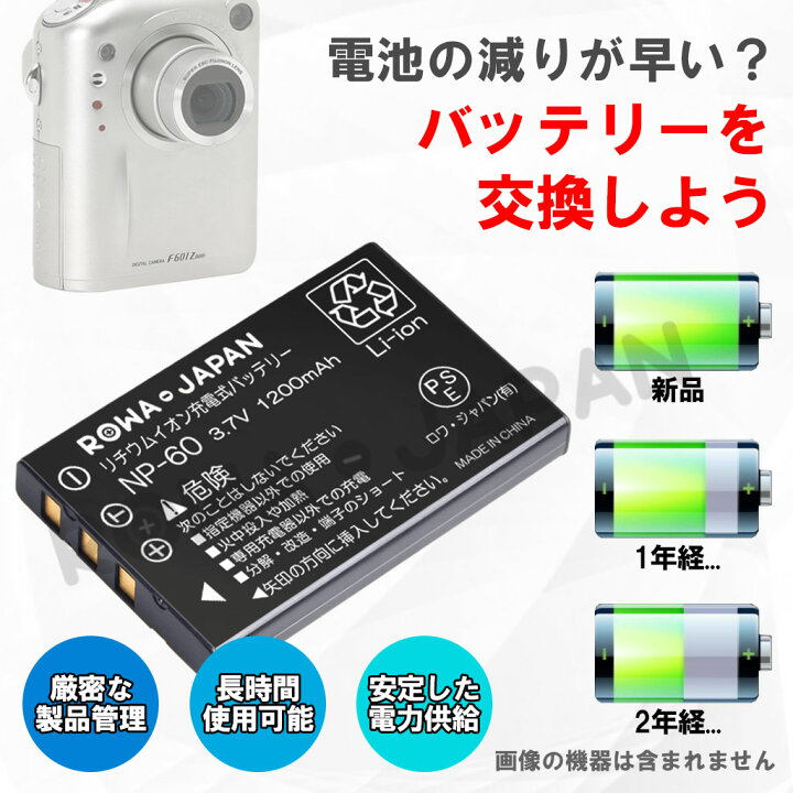 Gmmhhs 交換用バッテリー Panasonic NV-S78、NV-S8、NV-S800、NV-S850、NV-S850EN、N