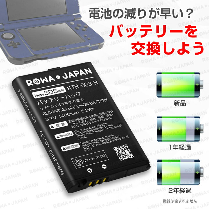 楽天市場】任天堂対応 Newニンテンドー3DS対応 [KTR-001対応 / KTR-003 