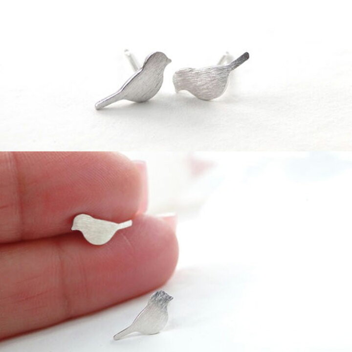 楽天市場】【送料無料】 鳥 ピアス バード 小鳥 カワイイ かわいい 