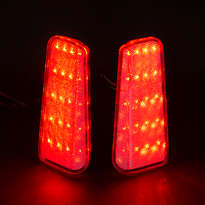 アルファード30系スモール＆ブレーキランプ LEDリフレクター 楽天市場】【本日最大1500円OFF】アルファード 30系後期 LED