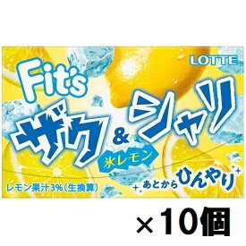 ロッテ Fit's（フィッツ） 氷レモン 12枚×10個