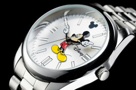 ANOTHER HEAVEN アナザーヘブン Disney Mickey ミッキー 腕時計 ヴィンテージ復刻モデル オイスターパーペチュアル Oyster Perpetual (Silver)