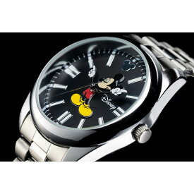 ANOTHER HEAVEN アナザーヘブン Disney Mickey ミッキー 腕時計 ヴィンテージ復刻モデル オイスターパーペチュアル Oyster Perpetual (Black)