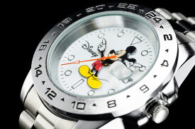 ANOTHER HEAVEN アナザーヘブン Disney Mickey ミッキー 腕時計 ヴィンテージ復刻モデル エクスプローラー2 EXPLORER (White)