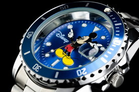 ANOTHER HEAVEN アナザーヘブン Disney Mickey ミッキー 腕時計 ヴィンテージ復刻モデル GMTマスター サブマリーナ (Blue)