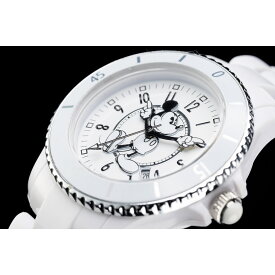 ANOTHER HEAVEN アナザーヘブン Disney Mickey ミッキー 腕時計 ヴィンテージ復刻モデル J12 (White-White)