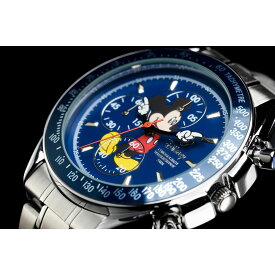 ANOTHER HEAVEN アナザーヘブン Disney Mickey ミッキー 腕時計 ヴィンテージ復刻モデル スピードマスター SpeedMaster (Blue)